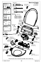 Preview for 22 page of Kohler C3 K-4737T Homeowner'S Manual