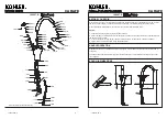 Предварительный просмотр 1 страницы Kohler CARAFE 18866T-B Installation Instructions