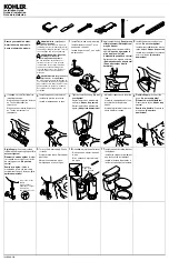 Kohler Cimarron Comfort Height K-31588-0 Installation Manual preview