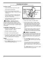 Предварительный просмотр 6 страницы Kohler Command 6 HP XKE Series Owner'S Manual