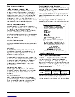 Предварительный просмотр 5 страницы Kohler Command 6 HP Owner'S Manual