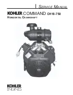 Предварительный просмотр 1 страницы Kohler COMMAND CH18 Service Manual