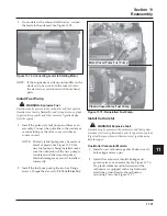 Предварительный просмотр 219 страницы Kohler COMMAND CH18 Service Manual