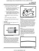 Preview for 75 page of Kohler COMMAND CV17-745 Service Manual