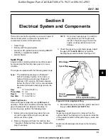 Preview for 105 page of Kohler COMMAND CV17-745 Service Manual