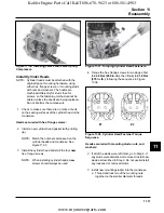 Preview for 181 page of Kohler COMMAND CV17-745 Service Manual