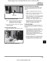 Preview for 197 page of Kohler COMMAND CV17-745 Service Manual