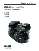 Kohler Command PRO CH270 Service Manual preview