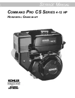 Предварительный просмотр 1 страницы Kohler COMMAND PRO CS10 Service Manual