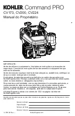 Предварительный просмотр 41 страницы Kohler Command Pro CV173 Owner'S Manual