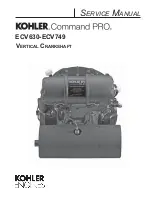 Kohler Command PRO ECV630 Service Manual preview