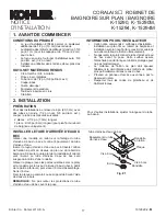 Предварительный просмотр 17 страницы Kohler CORALAIS K-15290 Manual