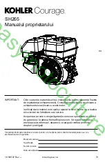 Предварительный просмотр 73 страницы Kohler Courage SH265 Owner'S Manual