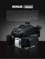 Preview for 2 page of Kohler Courage XT6.5 Specifications