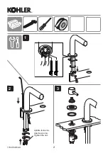 Предварительный просмотр 2 страницы Kohler CUFF 37305M-4 Installation & User Manual