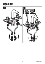 Предварительный просмотр 3 страницы Kohler CUFF 37305M-4 Installation & User Manual