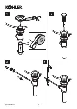 Предварительный просмотр 4 страницы Kohler CUFF 37305M-4 Installation & User Manual