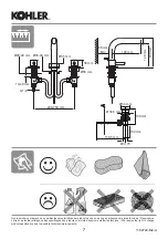 Предварительный просмотр 7 страницы Kohler CUFF 37305M-4 Installation & User Manual