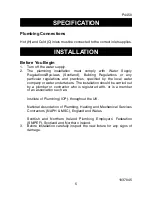 Preview for 5 page of Kohler Deerfield 5815W Installation And User Manual