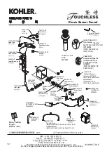 Preview for 12 page of Kohler Elosis 18055T-B-CP Installation Instructions Manual