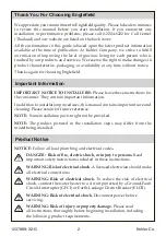 Preview for 2 page of Kohler Englefield K-5627X Installation And Care Manual