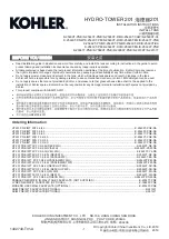 Предварительный просмотр 7 страницы Kohler Escale K-23076T-BNS Installation Instructions Manual