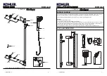 Kohler EXHALE 77361T-E Installation Instructions preview