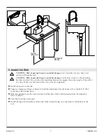 Предварительный просмотр 7 страницы Kohler Farmstead K-21103-1HP5-0 Installation And Care Manual