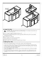 Предварительный просмотр 10 страницы Kohler Farmstead K-21103-1HP5-0 Installation And Care Manual