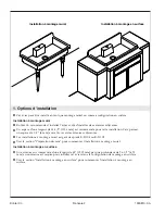 Предварительный просмотр 13 страницы Kohler Farmstead K-21103-1HP5-0 Installation And Care Manual