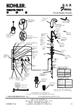 Предварительный просмотр 13 страницы Kohler Finial K-20012H-CP Installation Instructions Manual