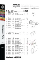 Предварительный просмотр 23 страницы Kohler Free Freight K321S Parts List