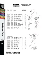 Предварительный просмотр 45 страницы Kohler Free Freight K321S Parts List