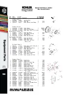 Предварительный просмотр 47 страницы Kohler Free Freight K321S Parts List