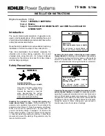 Kohler GM89754-KP1 Installation Instructions Manual preview