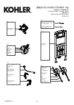 Предварительный просмотр 19 страницы Kohler HYDRO-TOWER 100 K-6281T-NA Installation Instructions Manual