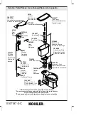 Предварительный просмотр 12 страницы Kohler Inodoro K-3517 Installation And Care Manual