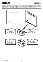 Preview for 12 page of Kohler Jacob Delafon Idol Installation & User Manual