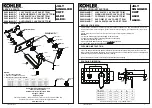 Kohler JULY Series Installation Instructions preview