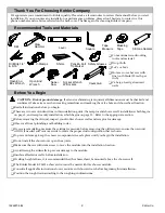 Preview for 2 page of Kohler K-1018 Installation Manual