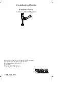 Preview for 1 page of Kohler K-10675 Installation Manual