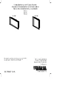 Kohler K-1082 Installation And Care Manual preview