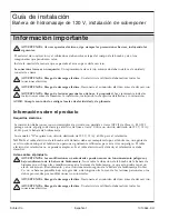 Предварительный просмотр 39 страницы Kohler K-1106 Installation Manual