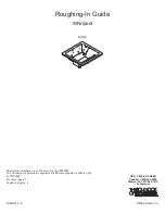 Preview for 1 page of Kohler K-1111 Roughing-In Manual