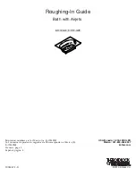 Kohler K-1112-GLF Roughing-In Manual preview