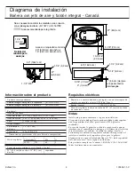 Предварительный просмотр 4 страницы Kohler K-1112P-GLA Roughing-In Manual