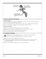 Предварительный просмотр 9 страницы Kohler K-1112P Installation Manual