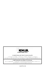 Preview for 32 page of Kohler K-11458 Homeowner'S Manual