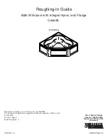 Preview for 1 page of Kohler K-1160P-LA Roughing-In Manual