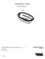 Kohler K-1164-HB Roughing-In Manual preview